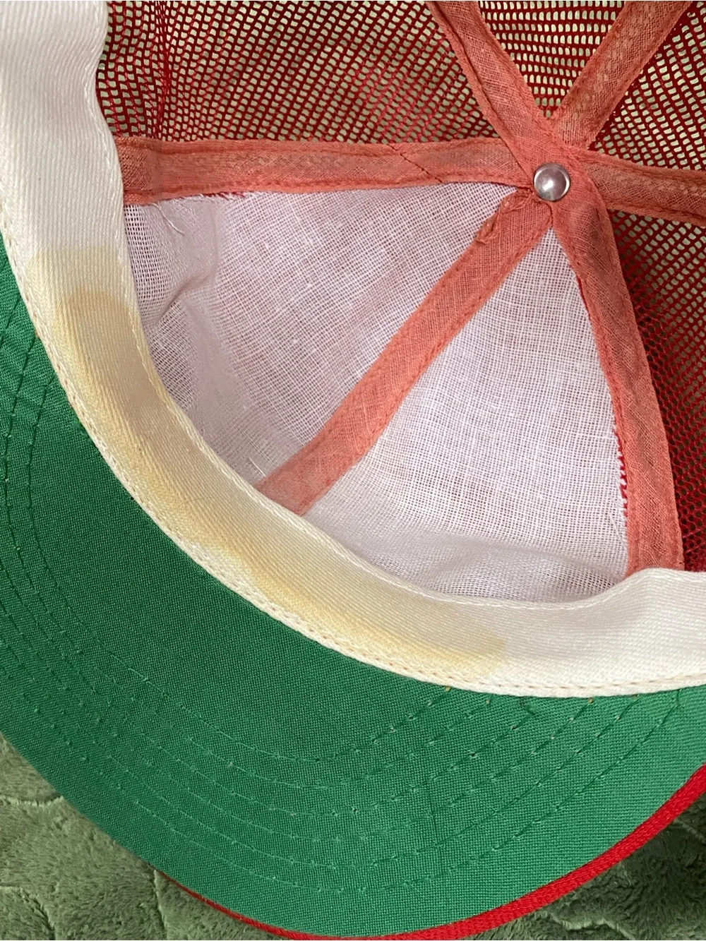 Vintage Annco St. Louis Cardinals Hat RARE Red MLB Elastic Cap VTG 70s 80s USA